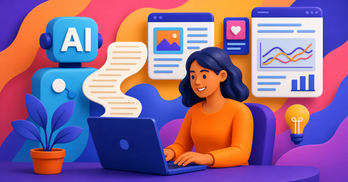 Generative AI in Content Marketing: Redefining Content Creation and SEO Strategies Generative AI content marketing and SEO strategy workflow