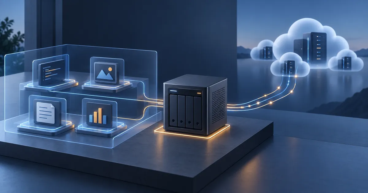 Open-Source AI Harness: A Home-Server Guide Open-source AI harness connecting a home server, isolated workspaces, and cloud models